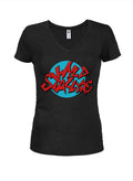 Wyld Stalions Logo Juniors V Neck T-Shirt