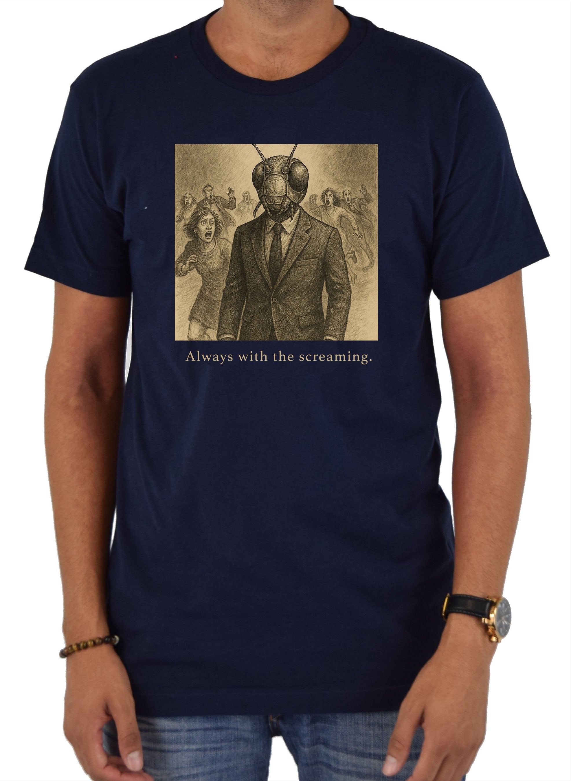 Always with the screaming T-Shirt