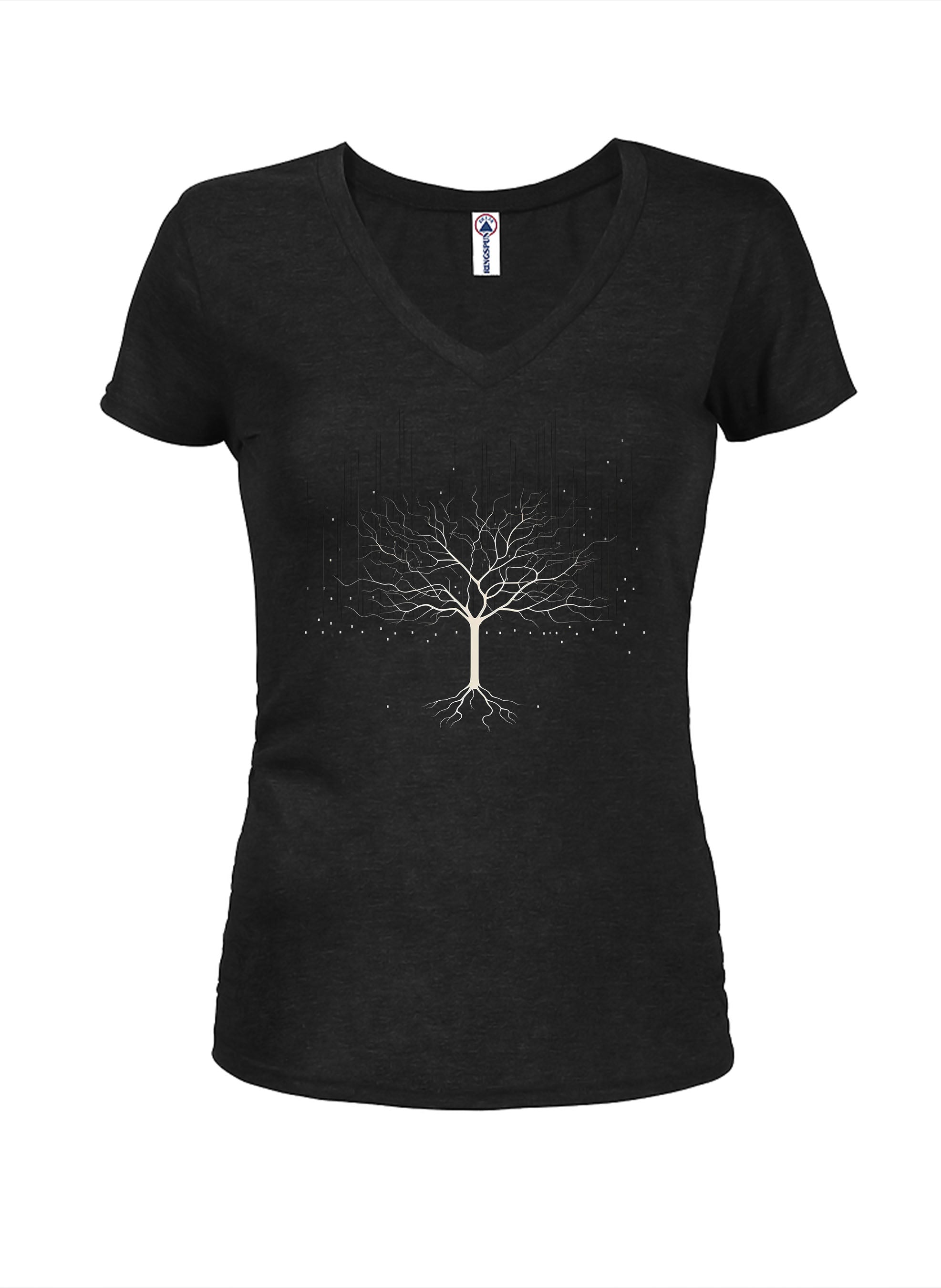 Treefall Juniors V Neck T-Shirt