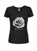 Blanca Rosa Juniors V Neck T-Shirt