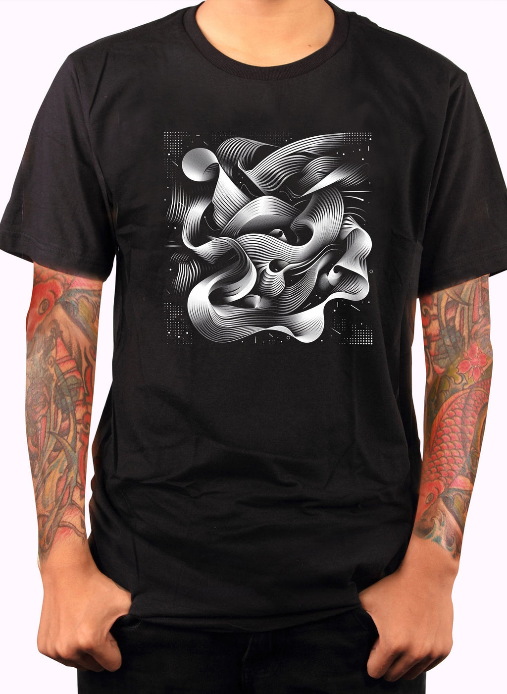 Ribbon Flow T-Shirt
