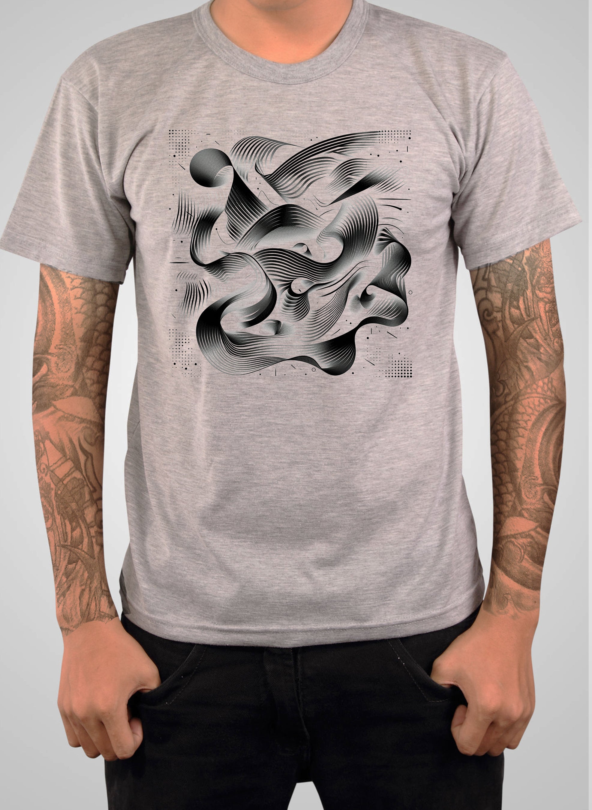 Ribbon Flow T-Shirt