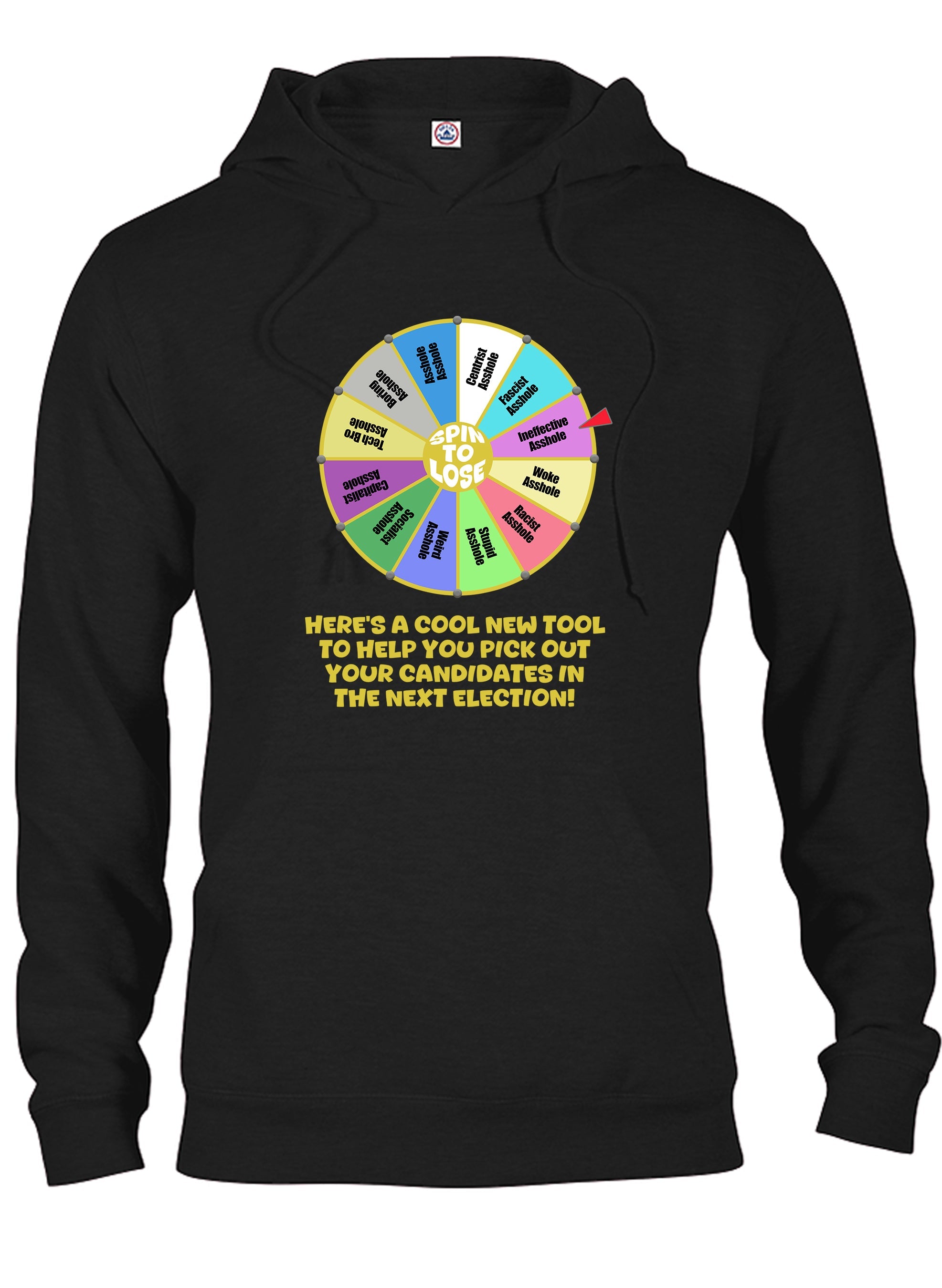 Election Spin to Lose T-Shirt