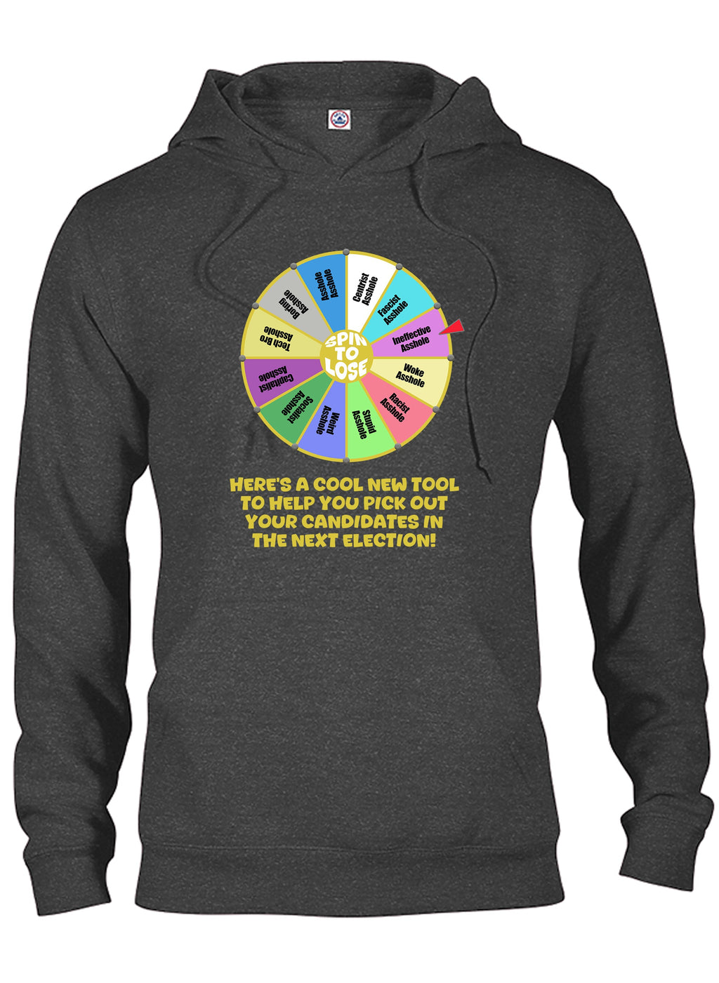 Election Spin to Lose T-Shirt