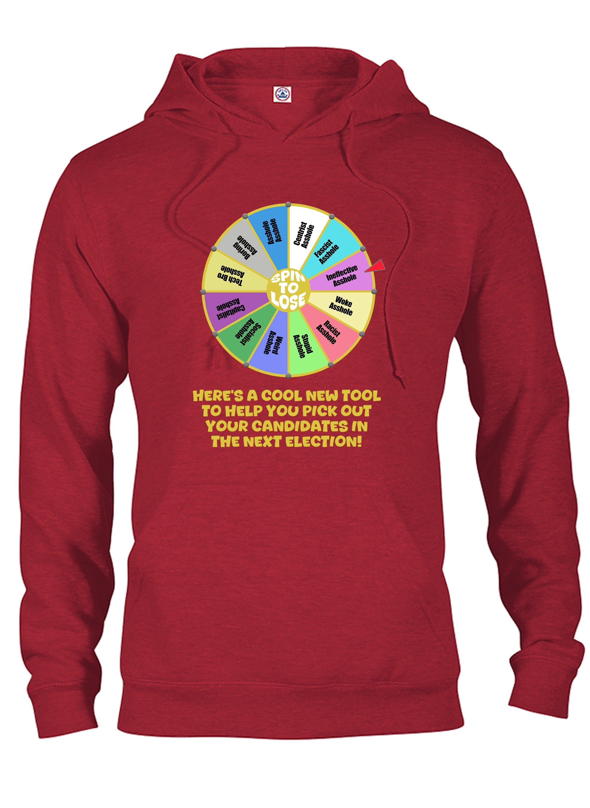 Election Spin to Lose T-Shirt
