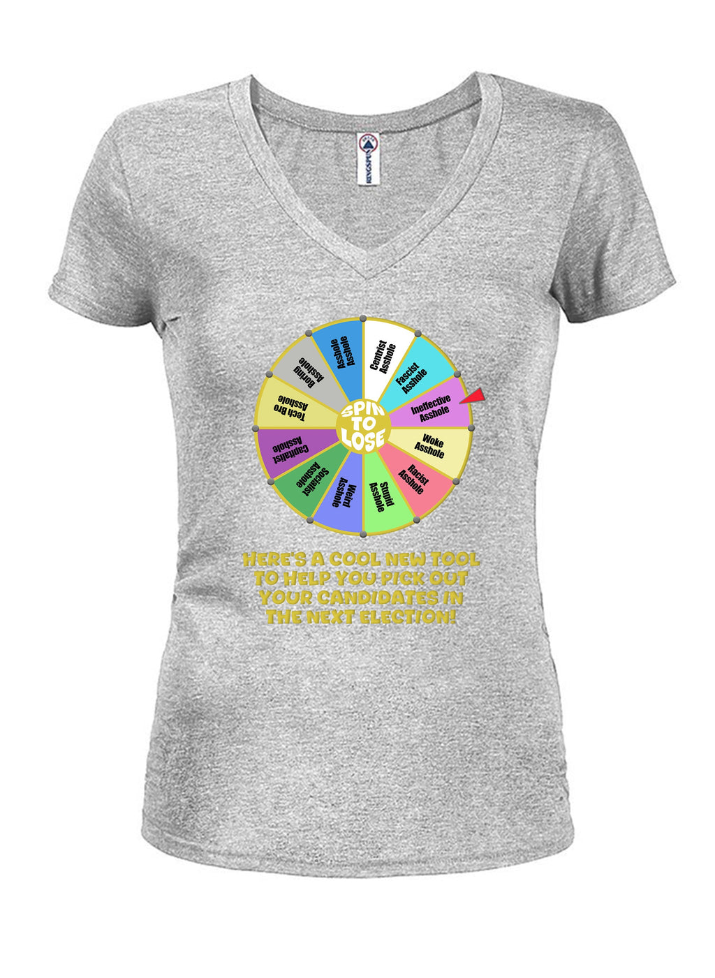 Election Spin to Lose T-Shirt