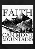 Faith Can Move Mountains Kids T-Shirt