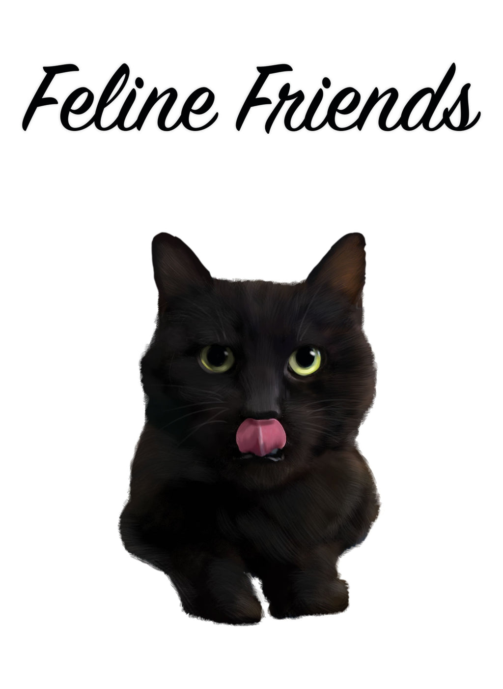 Black Cat T-Shirt