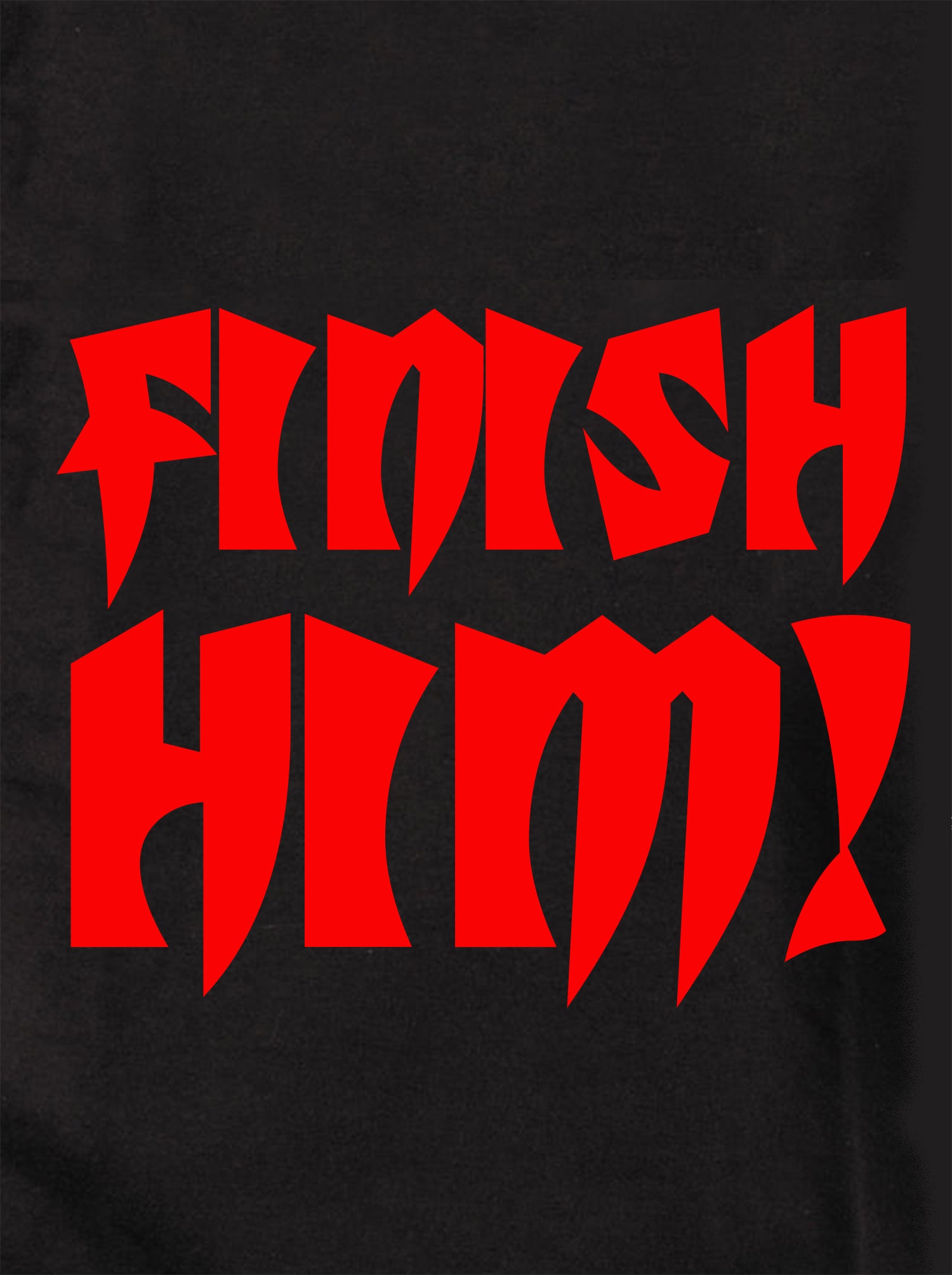 Finish Him! Kids T-Shirt