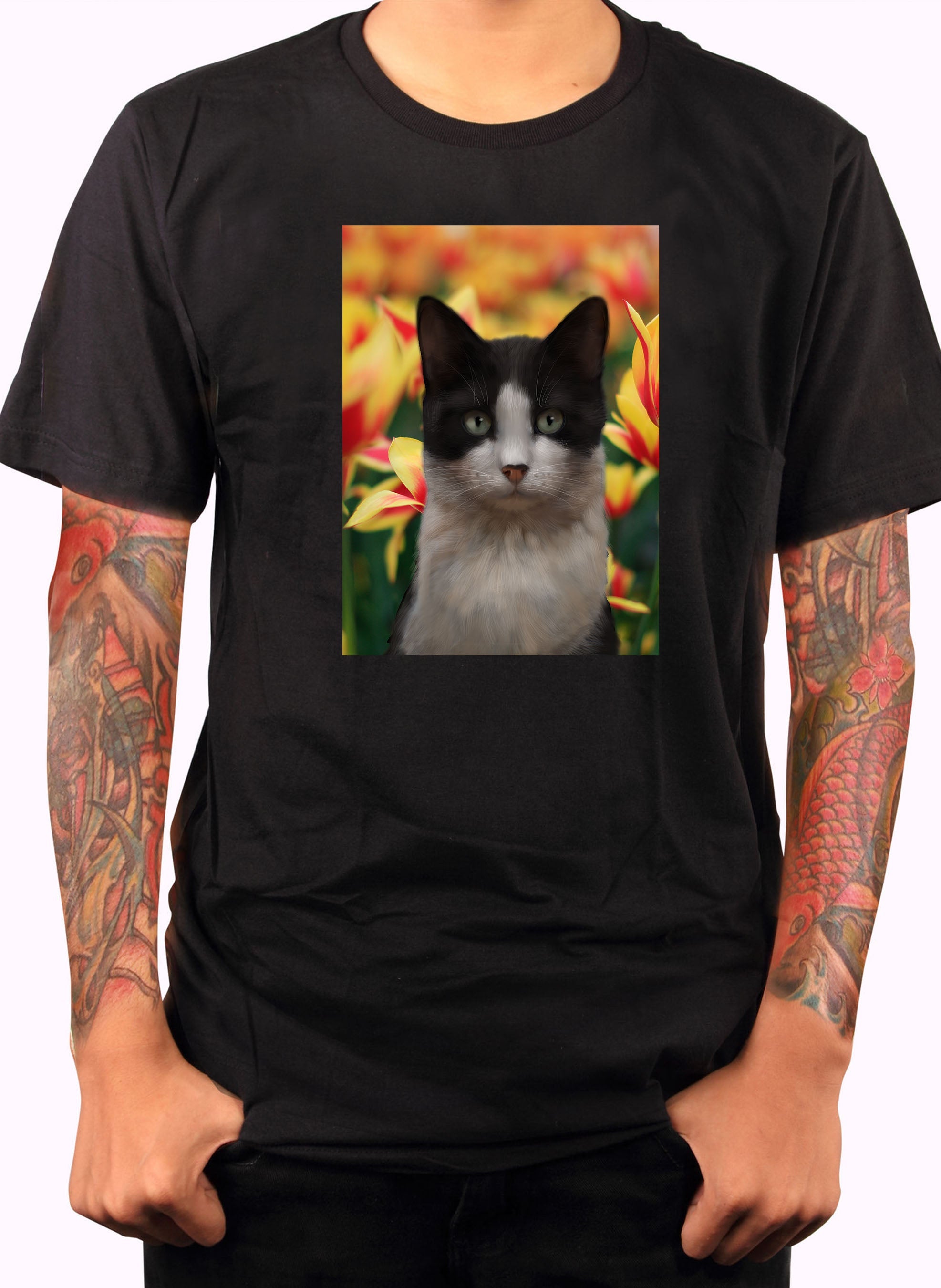 Flower Cat T-Shirt