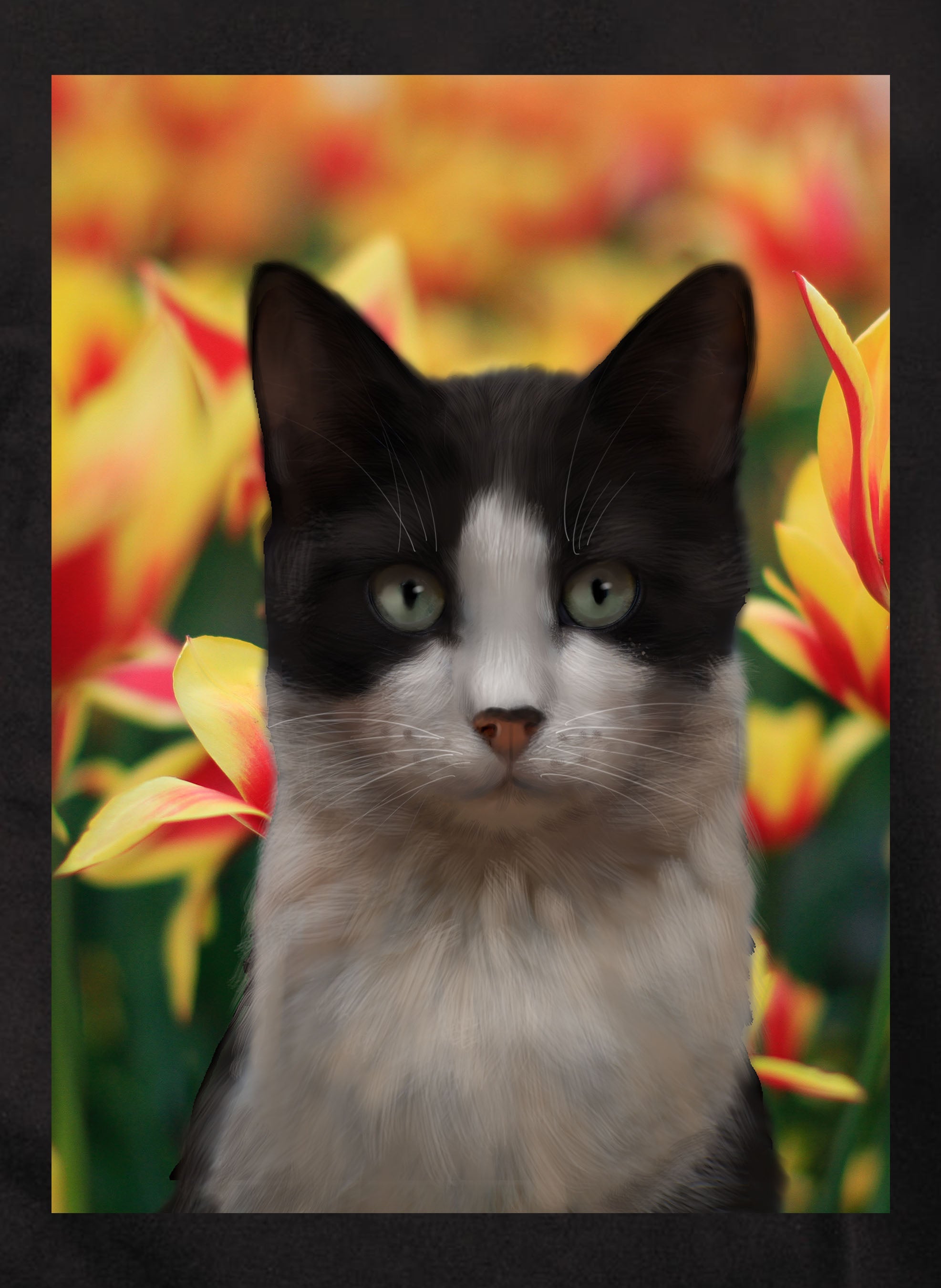Flower Cat T-Shirt