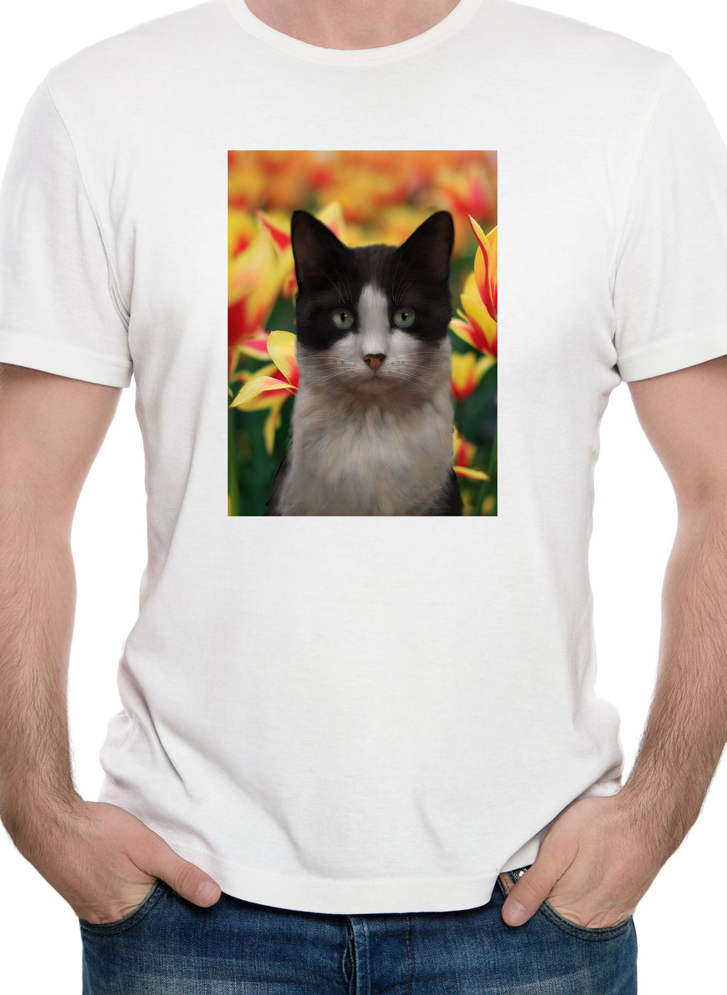 Flower Cat T-Shirt