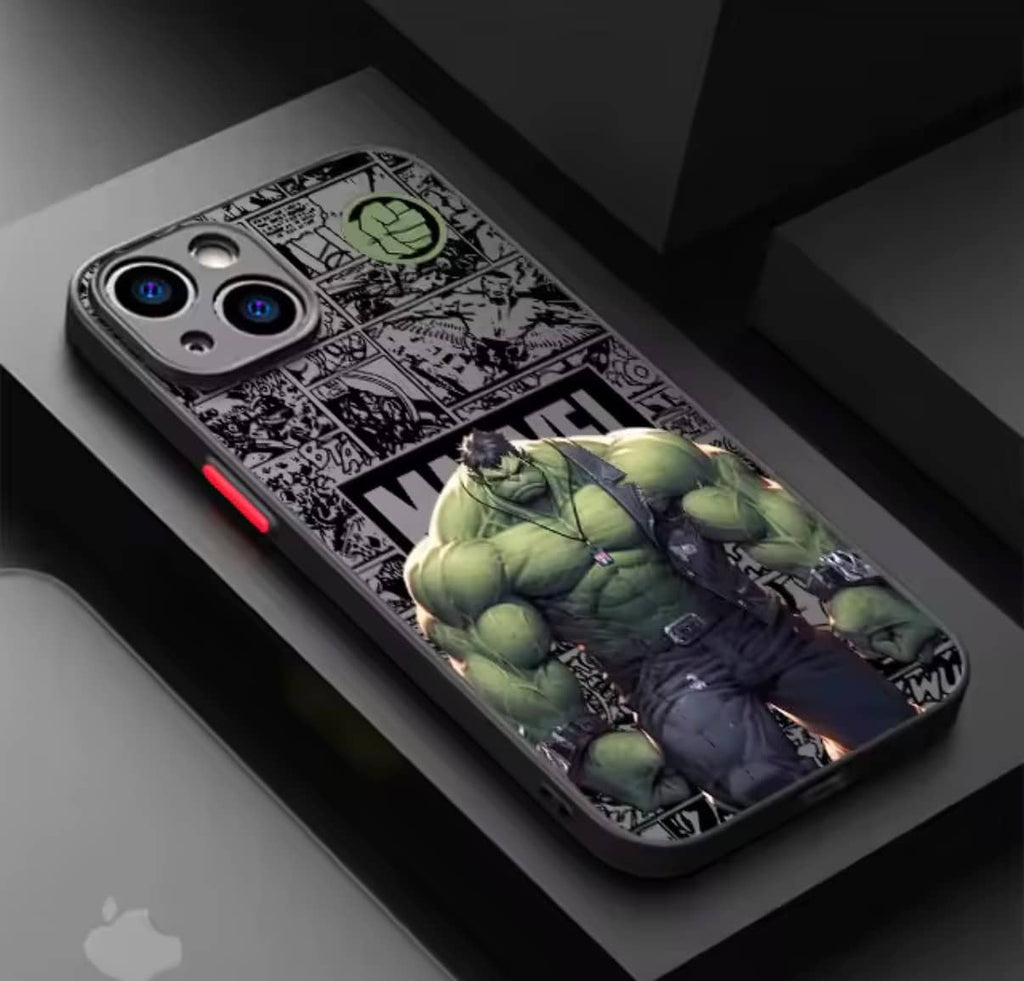 Marvel heroes phone cases for Apple iPhone 11 SE 8 14 12 Pro 15 7 Plus 13 Mini XS Max XR Luxury Matte Back Covers