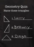 Geometry Quiz T-Shirt