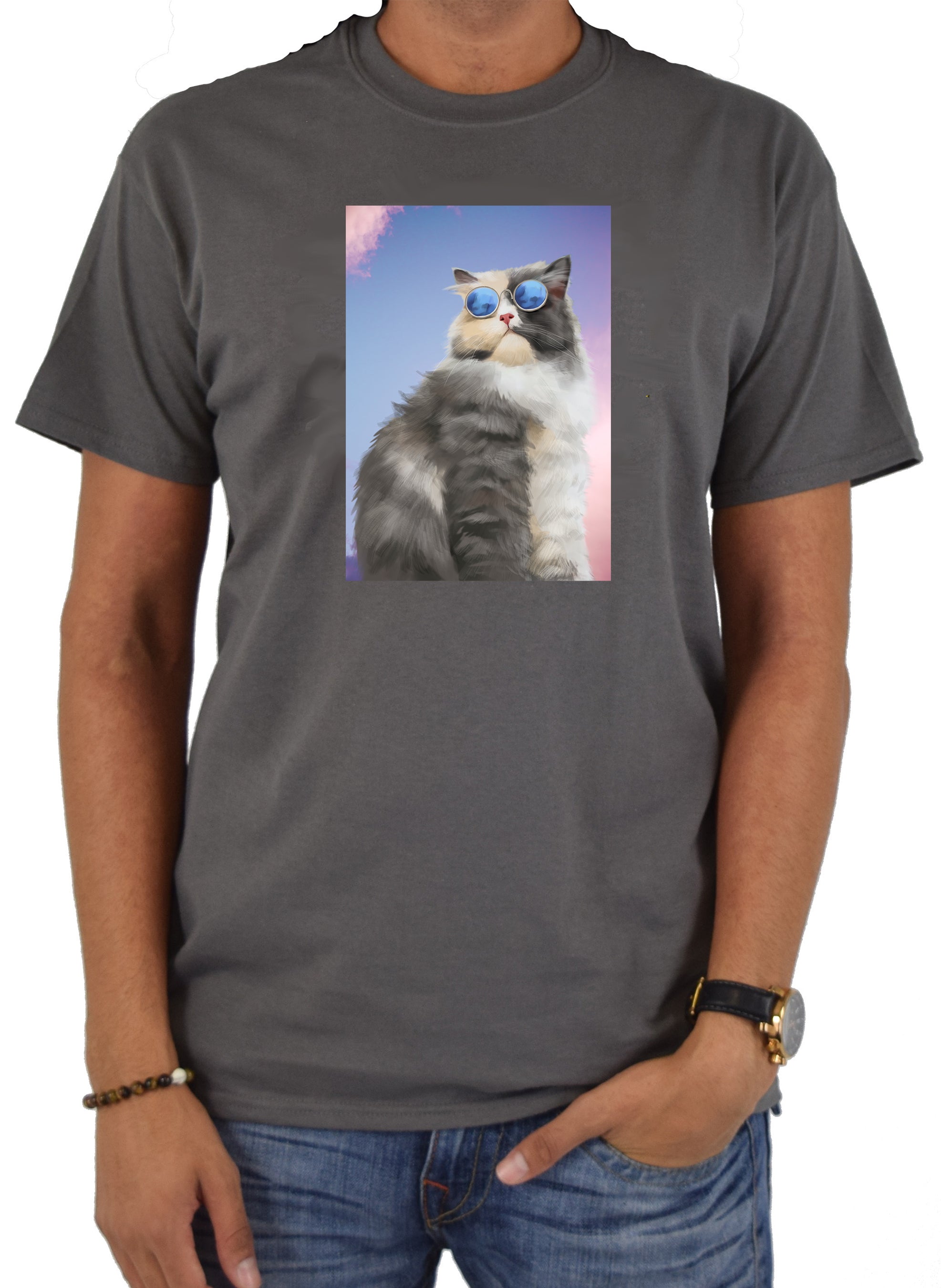 Glasses Cat T-Shirt