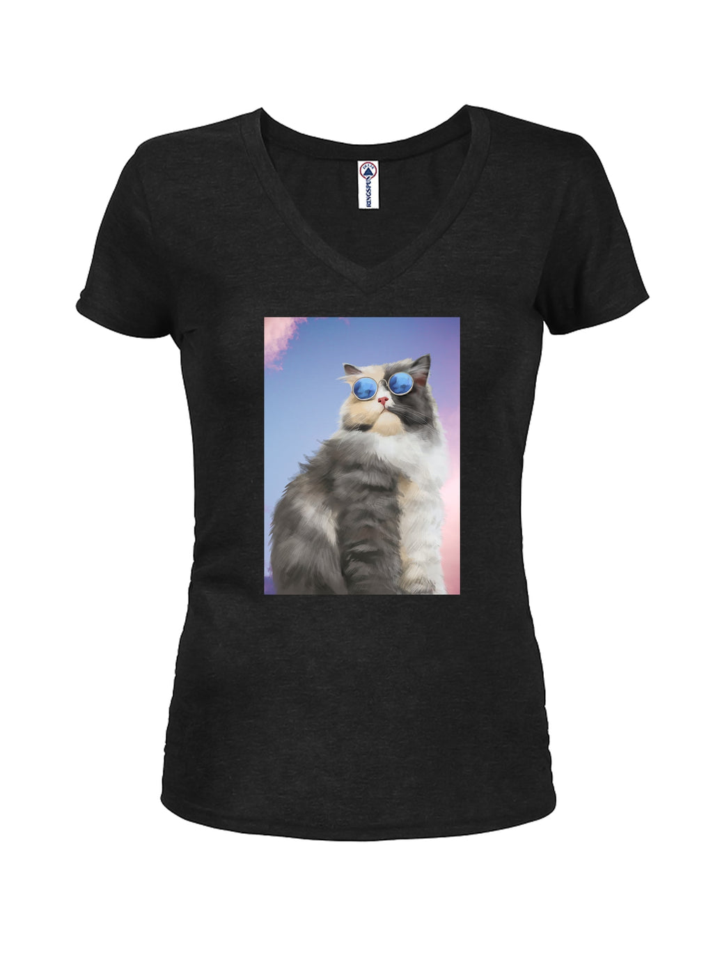 Glasses Cat Kids T-Shirt