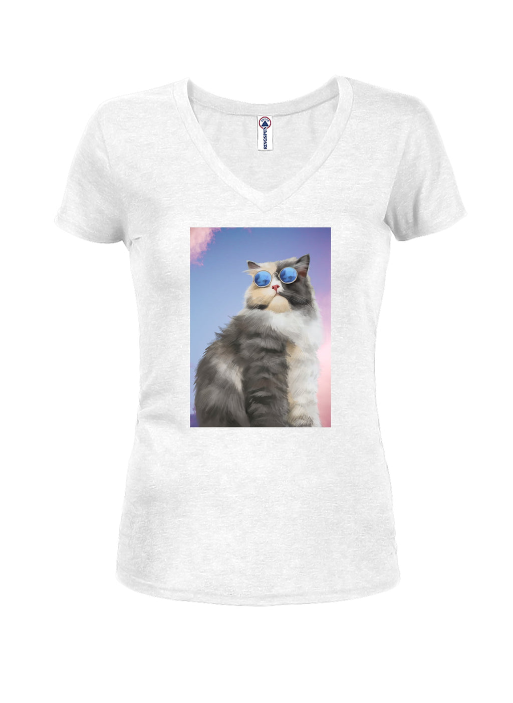 Glasses Cat Kids T-Shirt