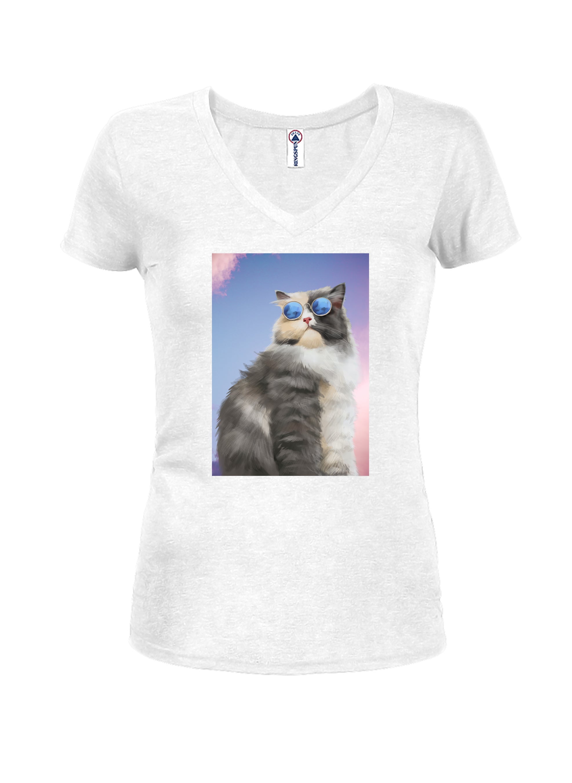Glasses Cat Kids T-Shirt