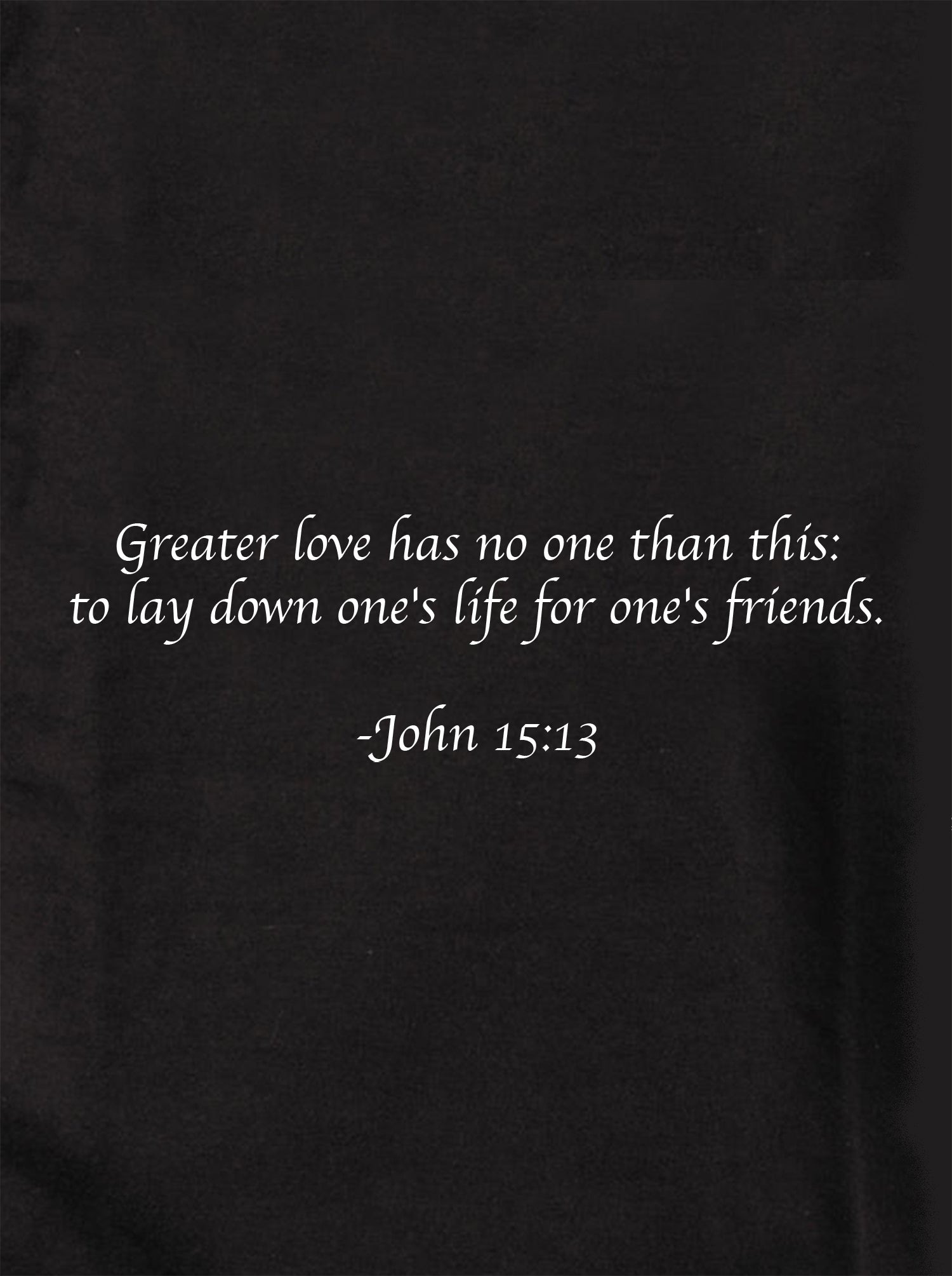 Greater love has no one than this Kids T-Shirt