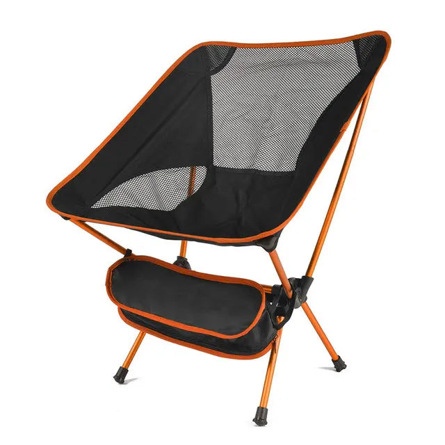 Ultralight Portable Aluminum Folding Chair – Detachable Camping, Fishing & Beach Seat, 2.0 lb (0.9 kg), Supports 350 lb (158 kg)
