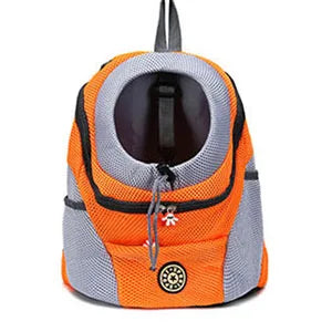 Pet Carrier Backpack for Dogs & Cats — Wearable Front/Back Mesh Travel Bag, Adjustable Double Shoulder, S/M/L (Up to 10 kg / 22 lb)