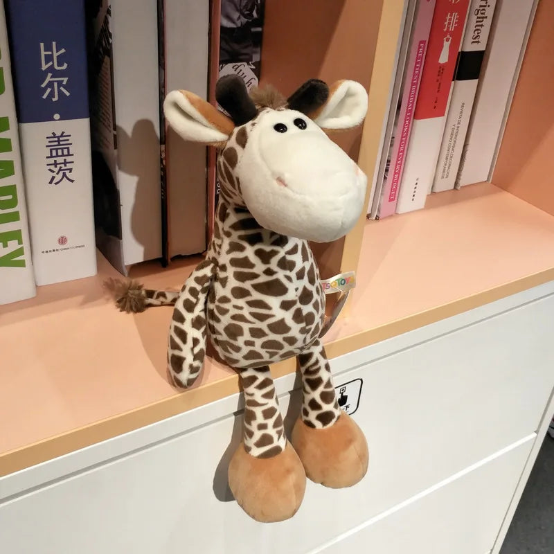 Stuffed Forest Animal Plush Toys – Lion, Tiger, Elephant & More