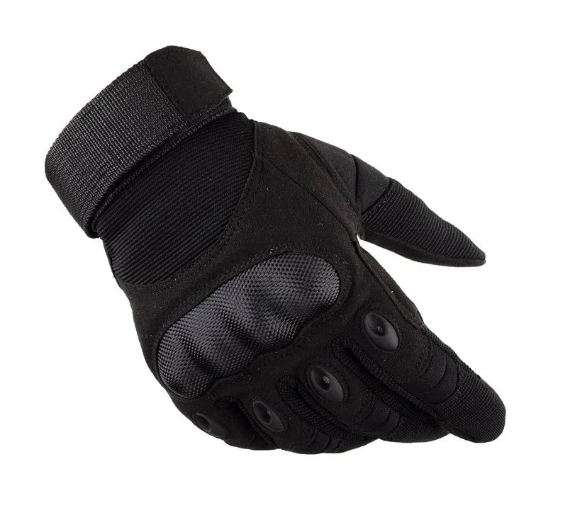 Goatskin Leather Motorcycle Gloves for Men & Women - Full-Finger Moto Gloves for Motorcycles & Electric Bikes (S-XXXL)