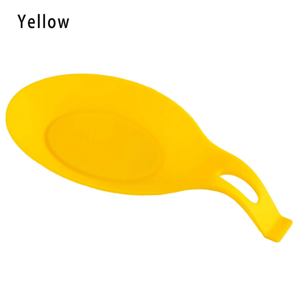 Heat Resistant Silicone Spoon Rest & Spatula Holder 19 x 10 cm (7.5 x 3.9 in), Utensil Organizer, Chopstick Tray & Pot Holder