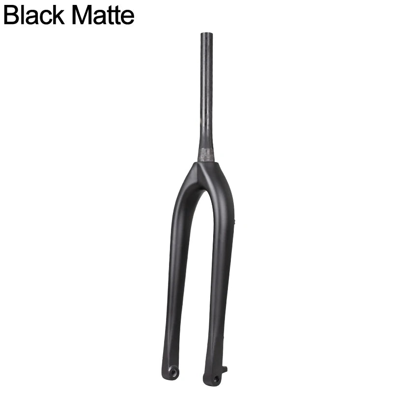 Full Carbon Boost MTB Fork 110x15mm Thru-Axle for 29er Tapered 1-1/8 to 1-1/2 Disc Brake Rigid Fork
