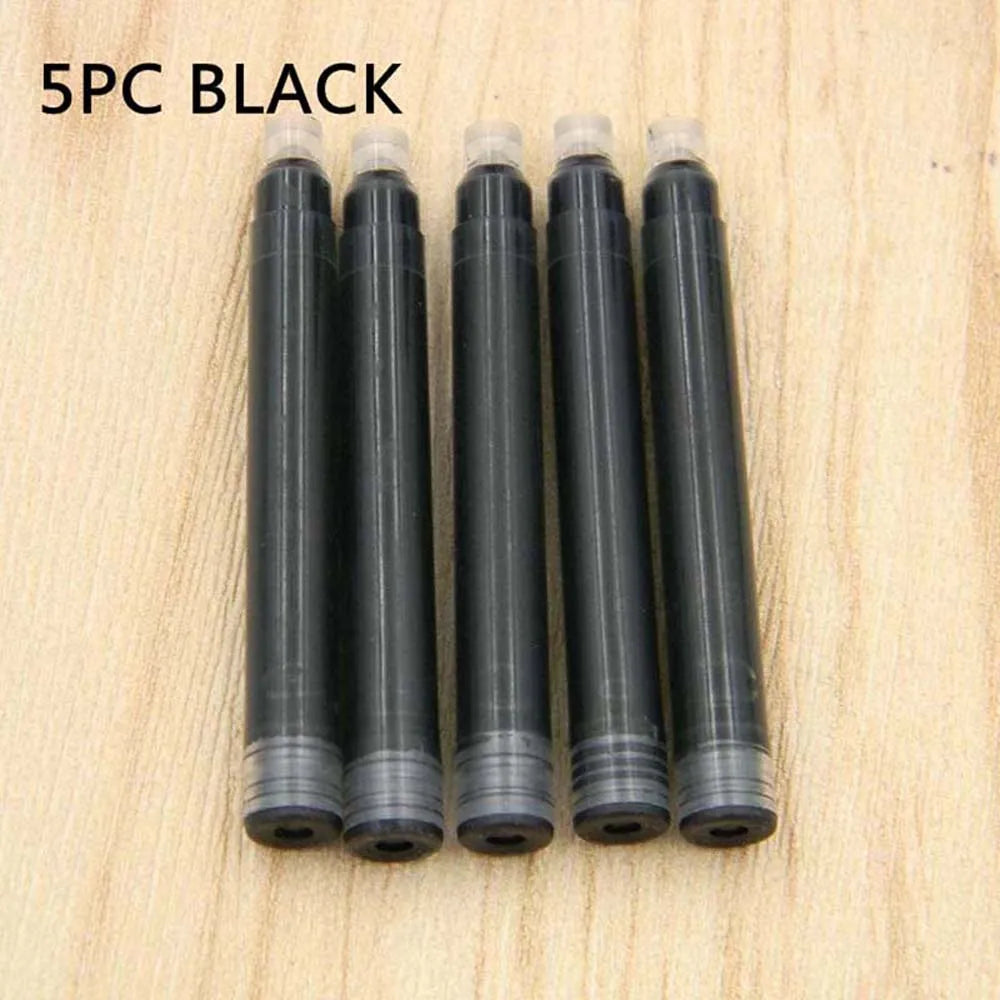 Metal Fountain Pen Black & Gold – Business Writing Pen for Office, School & Gifts