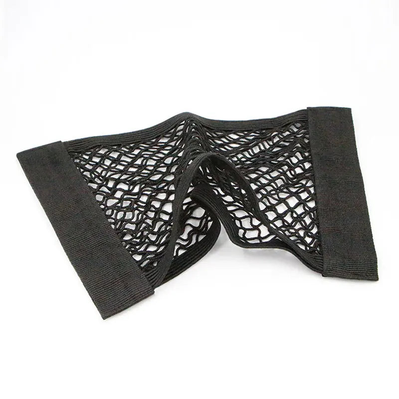 Car Trunk Storage Mesh Net Bag 40×20 cm (15.7×7.9 in) Adhesive Elastic Organizer Pocket — Universal Fit