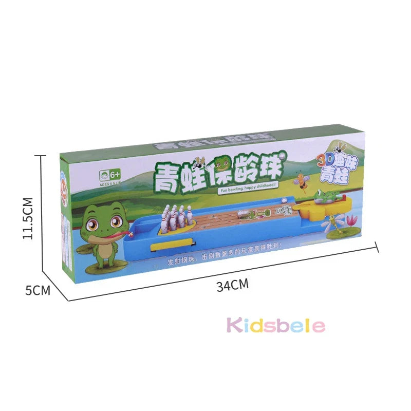 Mini Desktop Bowling Game for Kids, Tabletop Interactive Parent-Child Educational Toy