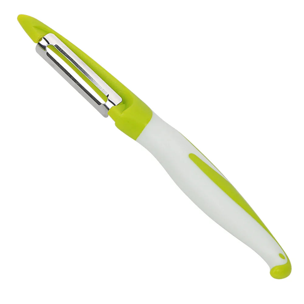 Stainless Steel Vegetable Peeler & Zester – Sharp Fruit & Veg Slicer for Carrot, Potato, Cucumber