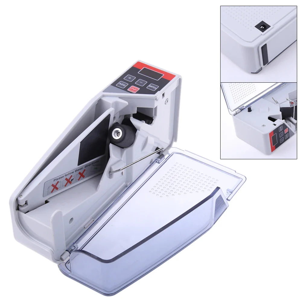 Mini Portable Handheld Money Counter – Cash & Bill Counting Machine (EU Plug)