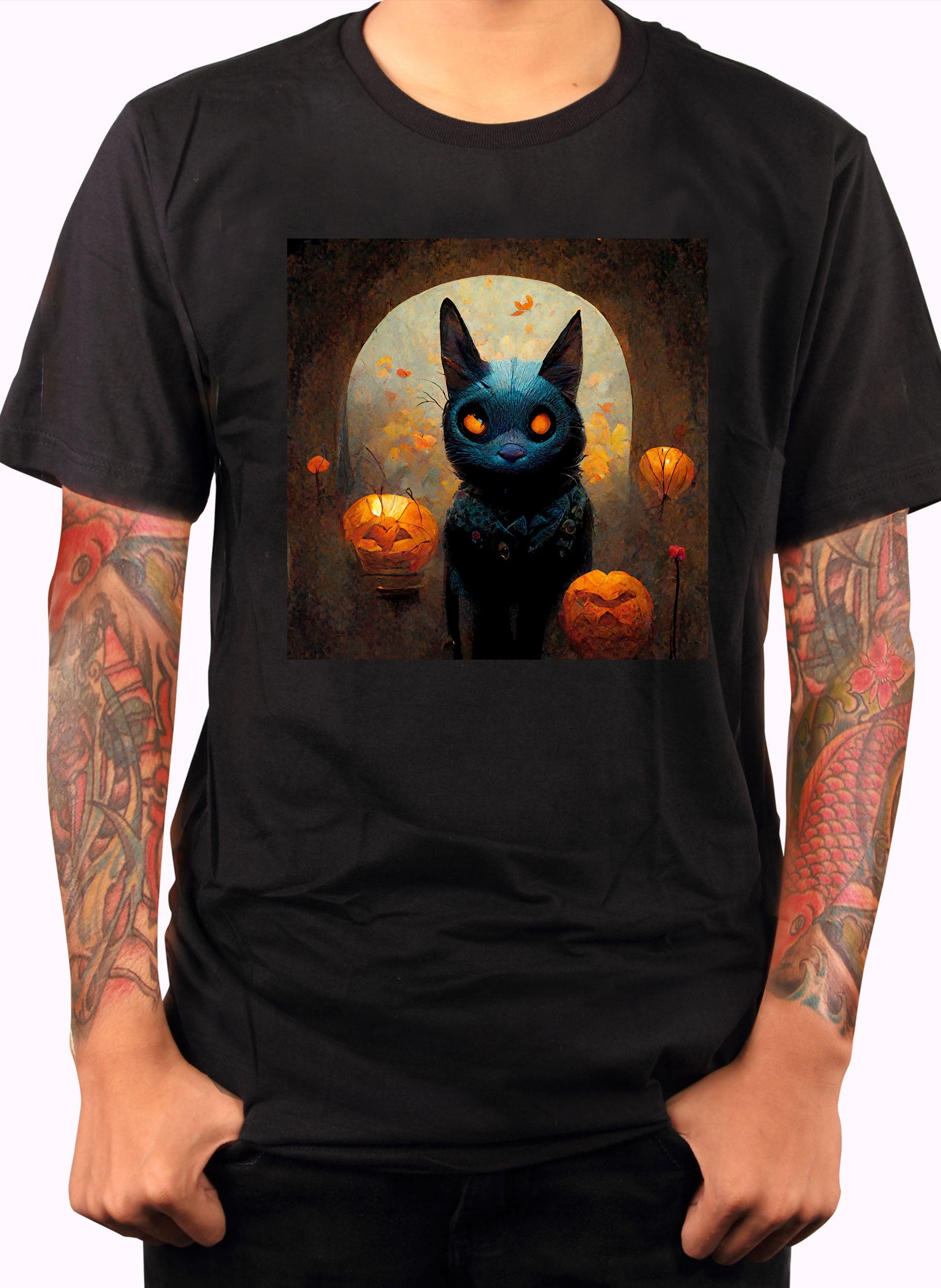 Halloween Cat T-Shirt