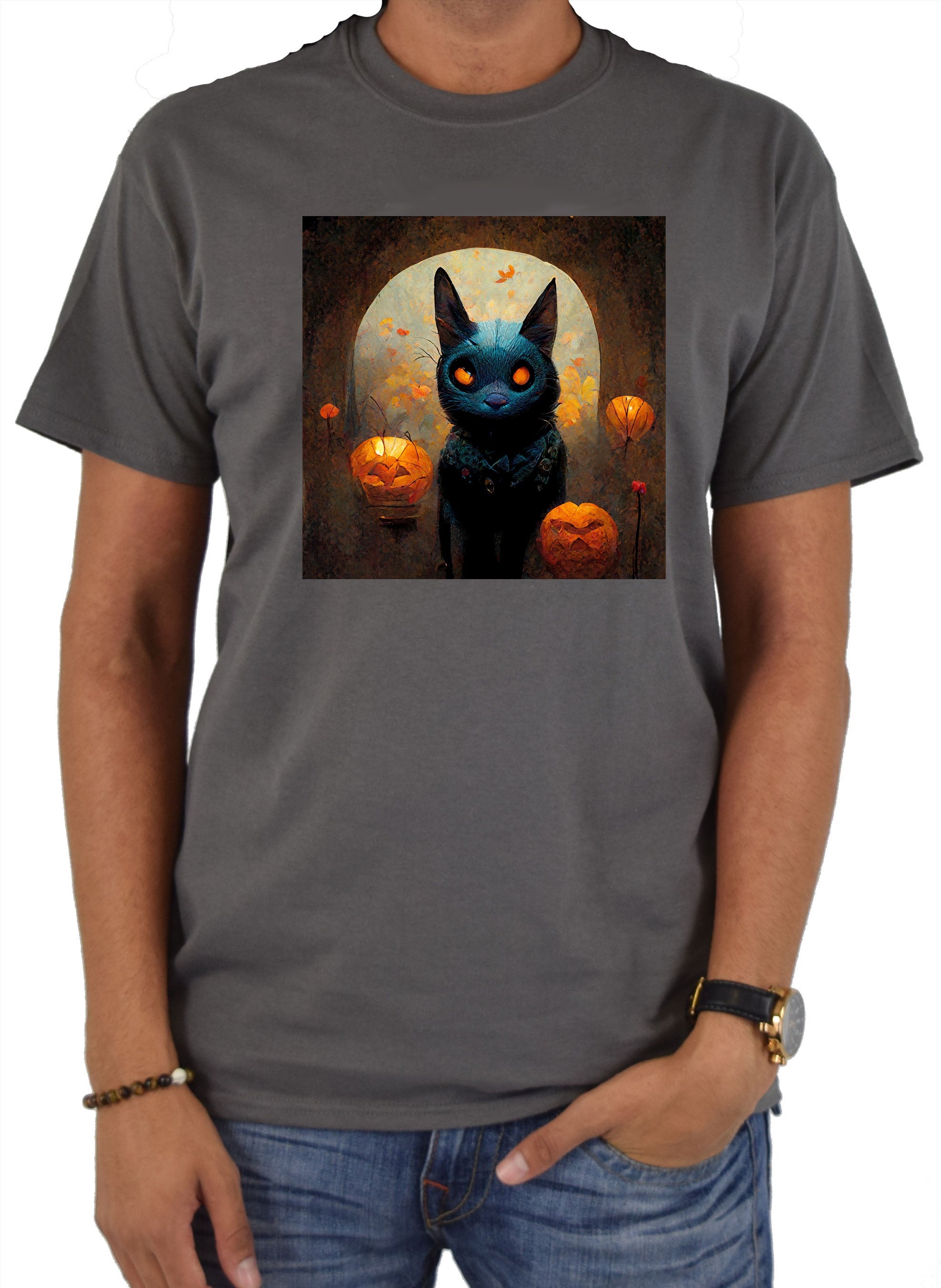 Halloween Cat T-Shirt