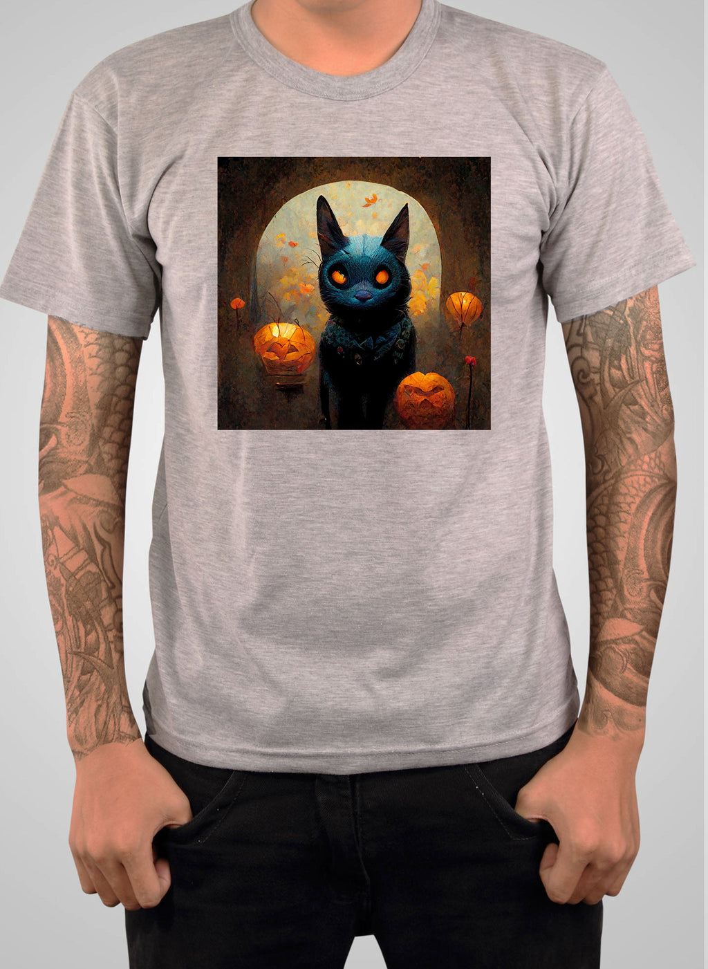 Halloween Cat T-Shirt