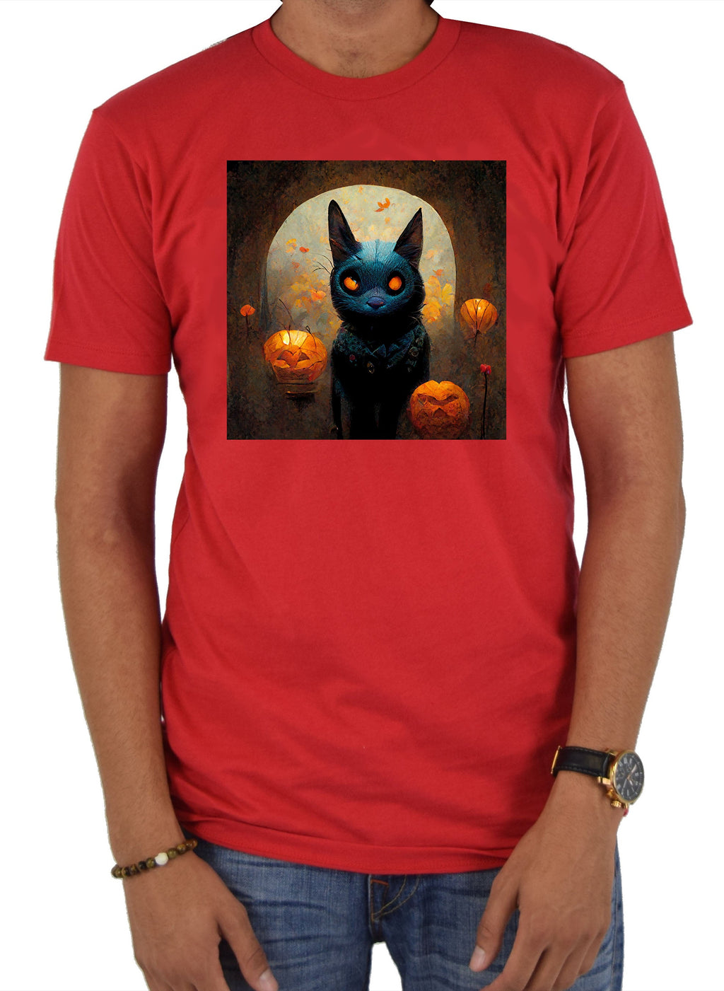 Halloween Cat T-Shirt