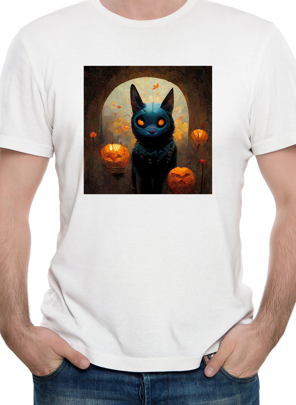 Halloween Cat T-Shirt