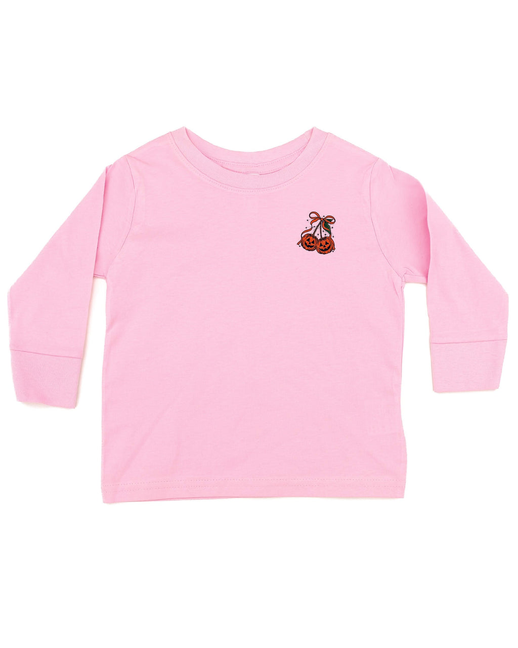 Full of Tricks and Treats - Embroidered Child Long Sleeve Tee