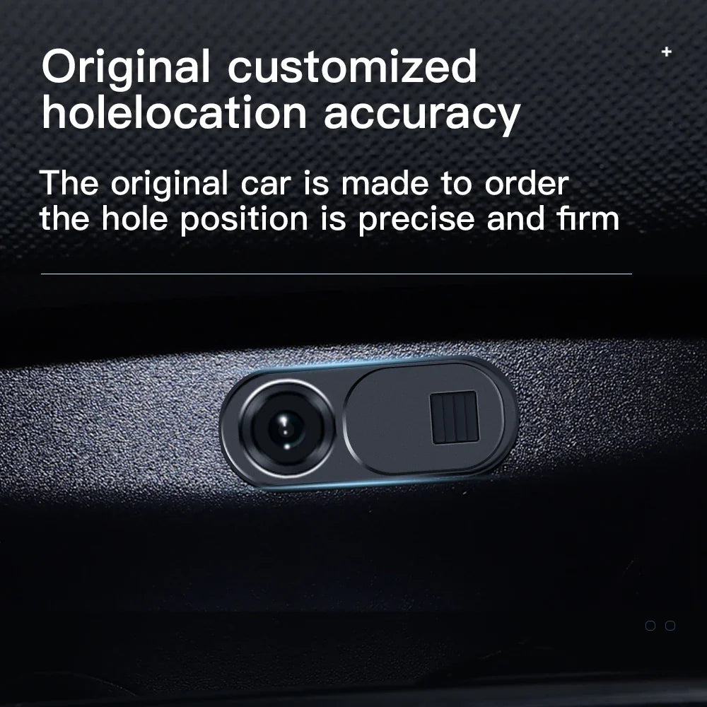 Tesla Model 3 & Model Y Camera Privacy Cover - Ultra-Thin Sliding Webcam Sticker for Car Monitor, Laptops & Smartphones