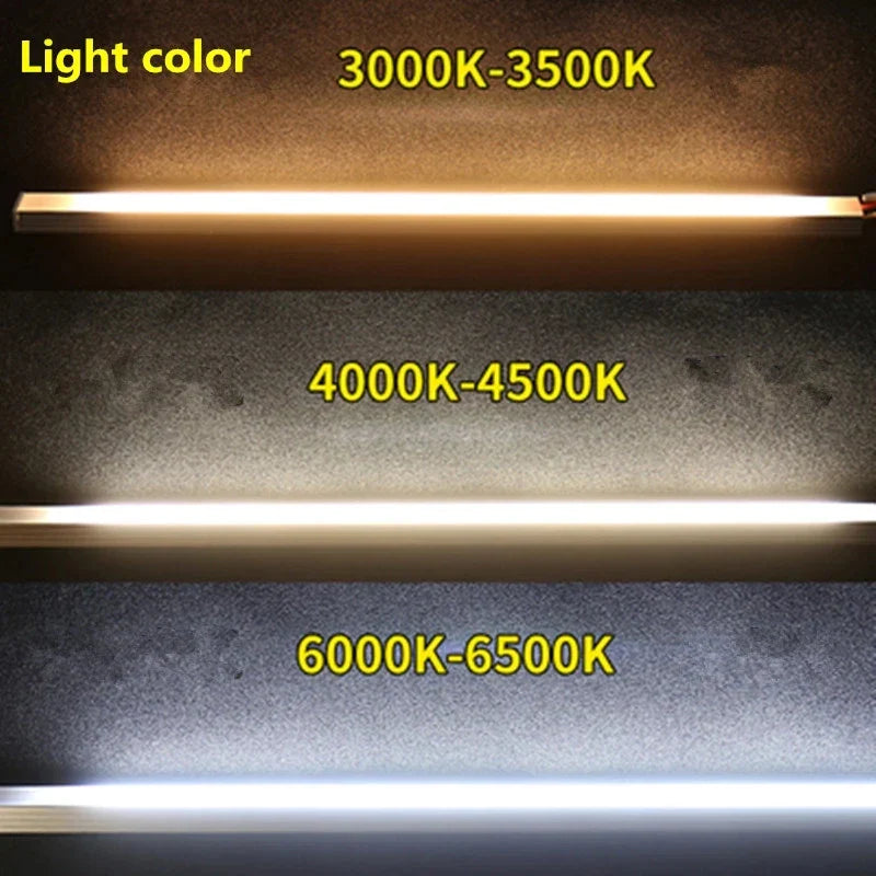 LED Rigid Strip Light 50 cm (20 in) SMD5730 36-LED U/V-Shaped Aluminum Channel DC 12V Indoor Lighting (1-10 Pack)