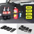 Car Trunk Organizer Elastic Fixing Strap – Universal Suede Storage Belt with Hook-and-Loop, 20/40/60/80 cm (7.9/15.8/23.6/31.5 in)