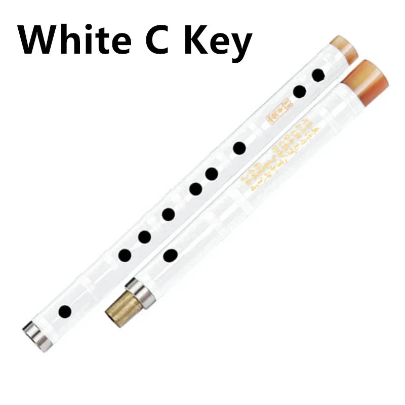 Bamboo Dizi Transverse Flute – Professional Woodwind Instrument in C D E F G Keys, 5 Colors