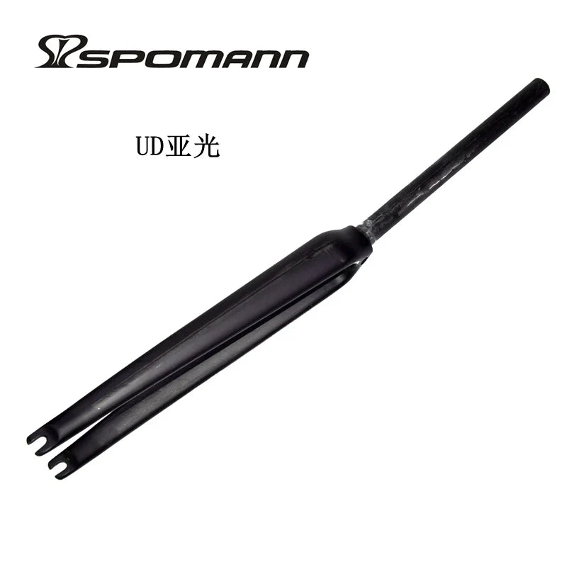 700C Carbon Fiber Road & Track Bike Fork 25.4mm (1-inch) Steerer – Gloss or Matte 3K/UD