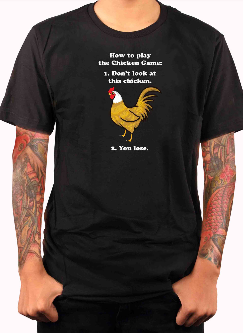 How to play the Chicken Game T-Shirt