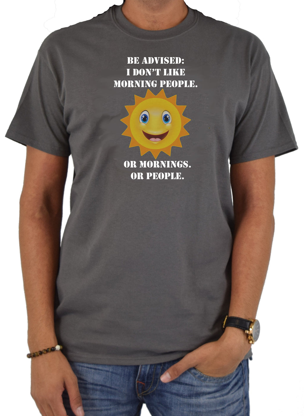 I Don't Like Morning People T-Shirt