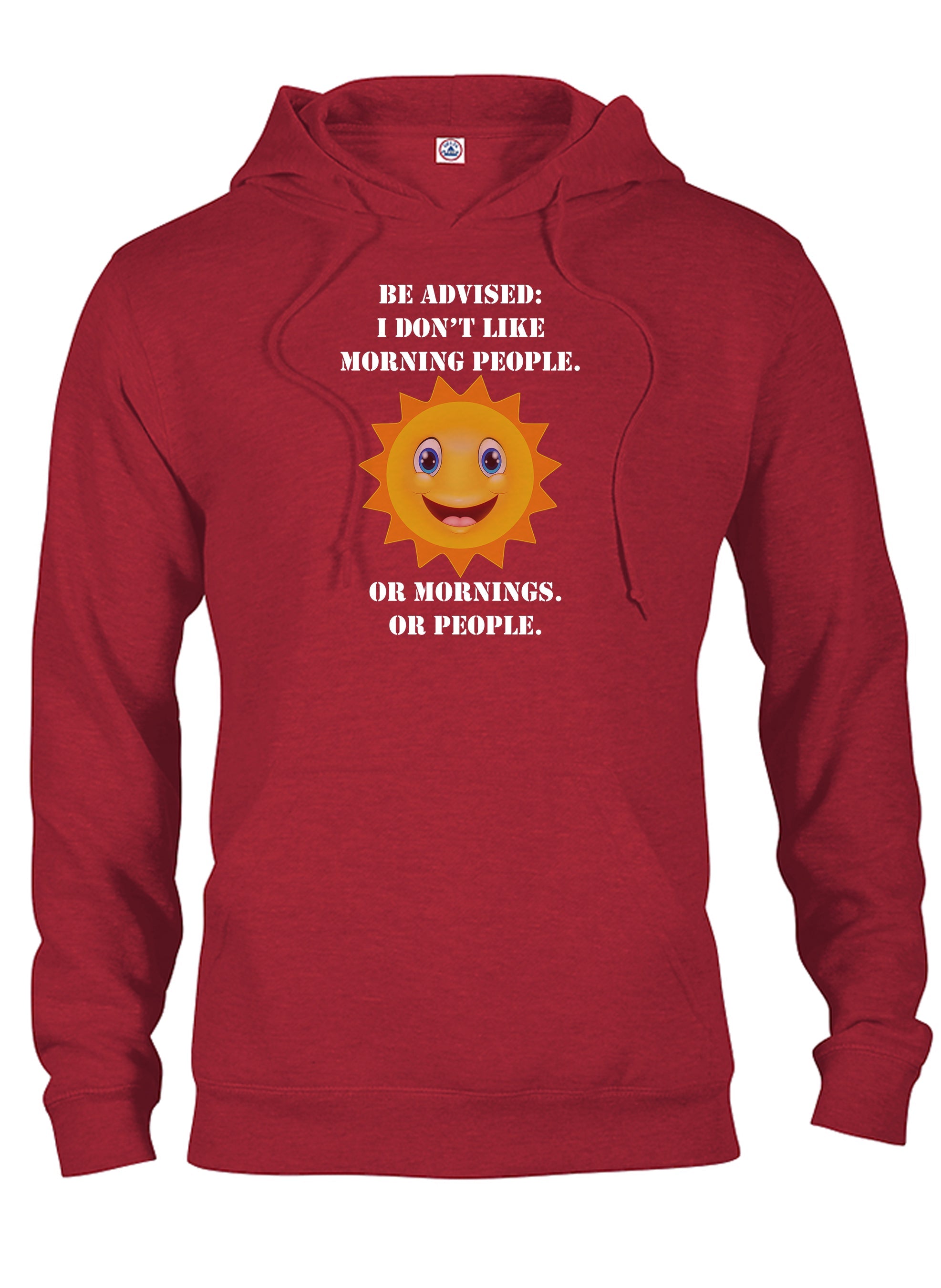I Don't Like Morning People T-Shirt