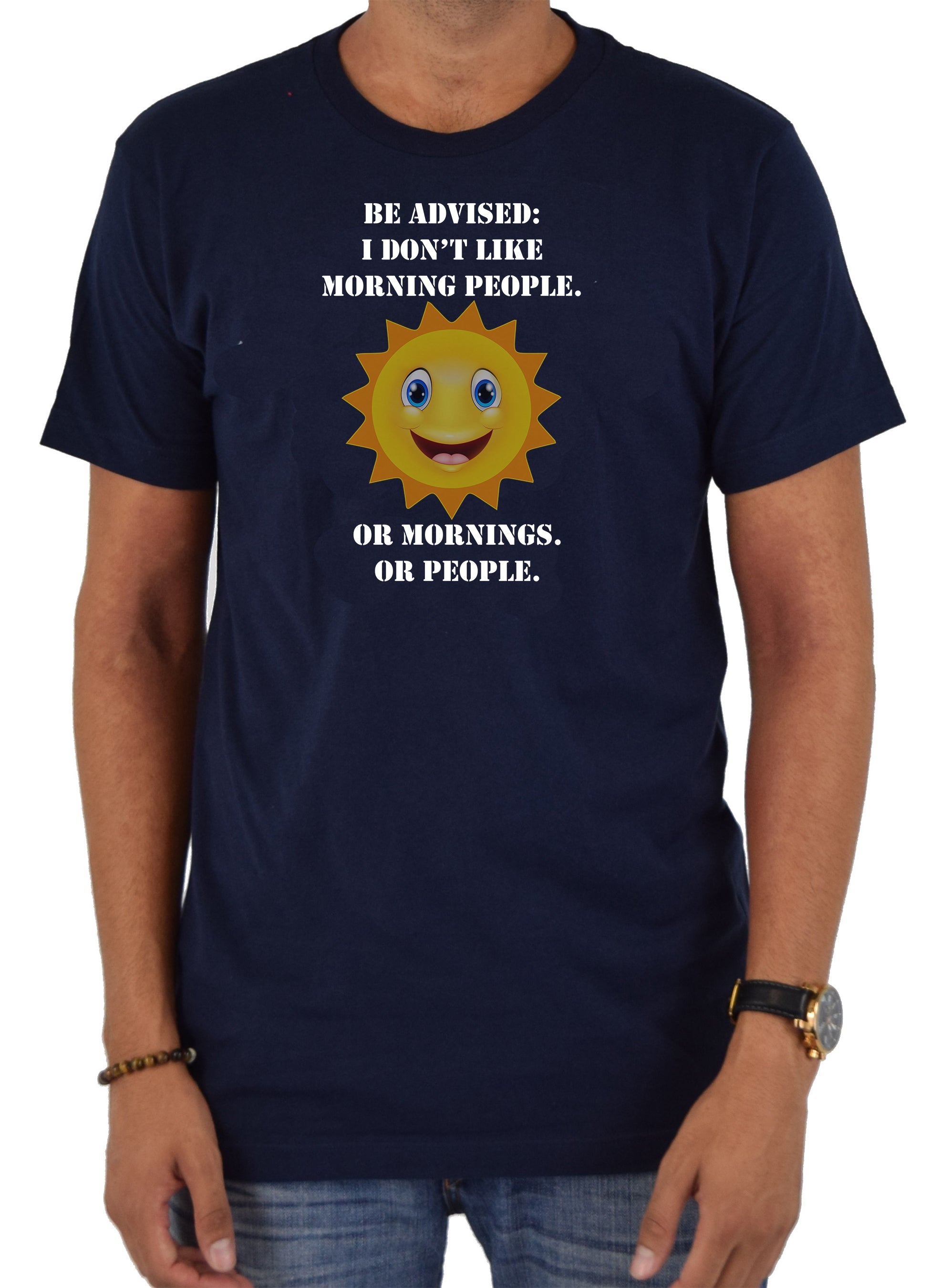 I Don't Like Morning People T-Shirt