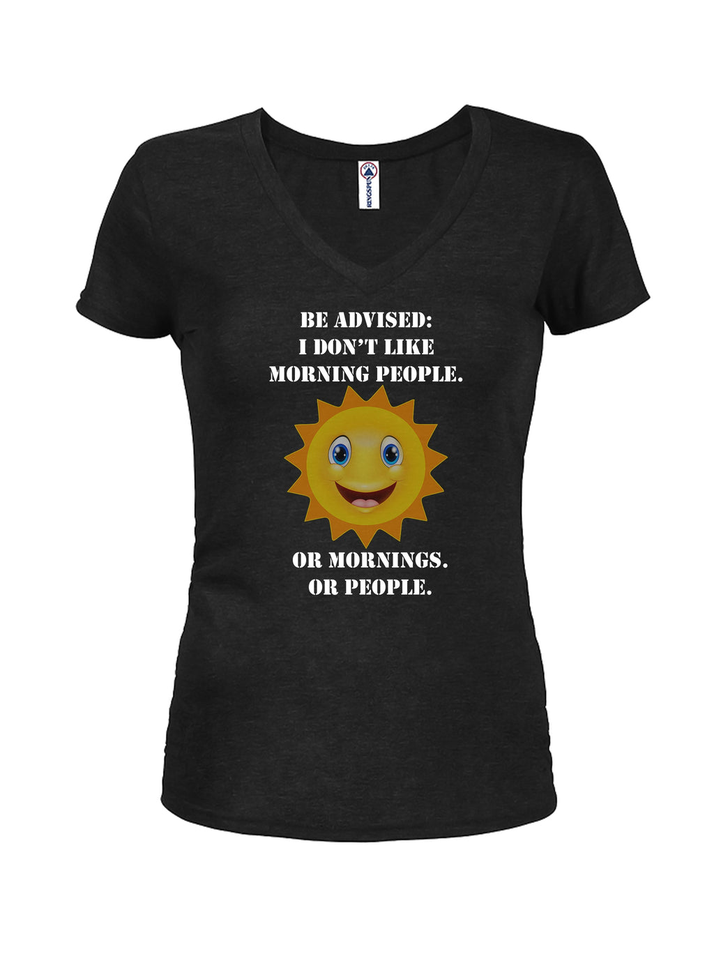 I Don't Like Morning People T-Shirt